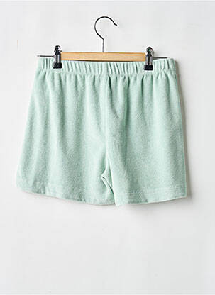 Short taille normale taille élastique vert HUNDRED PIECES fille