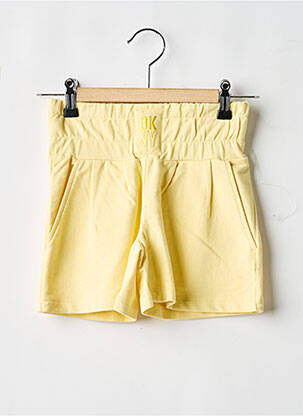 Short poches taille élastique jaune DKNY fille