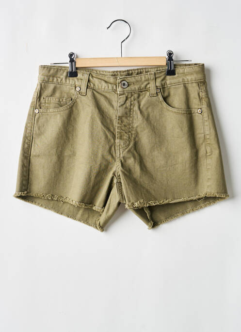 Short stretch taille ajustable vert DIXIE fille