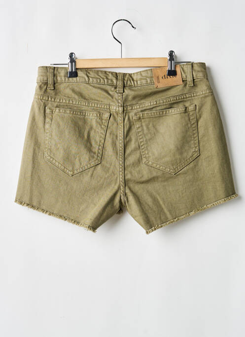 Short stretch taille ajustable vert DIXIE fille