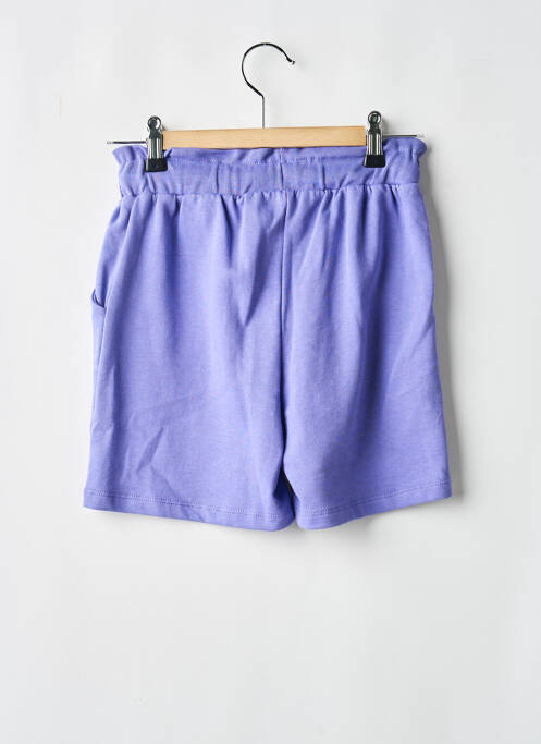 Short poches taille élastique violet LETTER TO THE WORLD fille