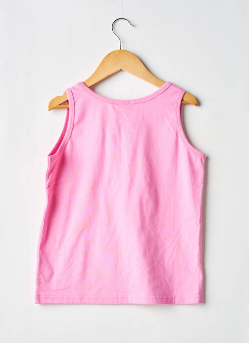 Top coupe cintrée sans manche rose COS I SAID SO fille