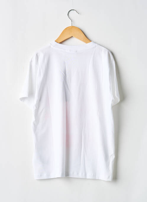 T-shirt coupe droite manches courtes blanc MOLO fille