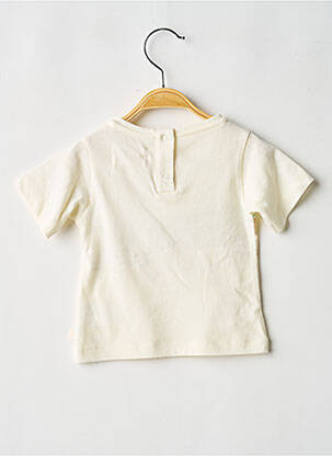 T-shirt imprimé fantaisie manches courtes beige LES PETITES CHOSES garçon