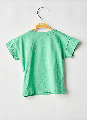 T-shirt stretch manches courtes vert BOBO CHOSES fille