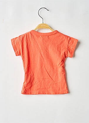 T-shirt imprimé fantaisie manches courtes orange BOBO CHOSES garçon