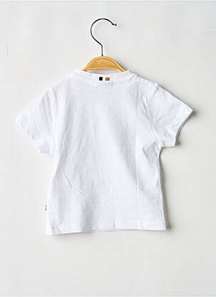 T-shirt stretch manches courtes blanc HUGO BOSS garçon