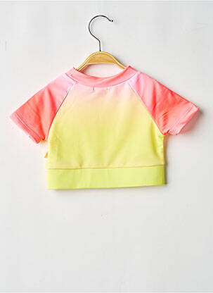 T-shirt stretch manches courtes rose BILLIEBLUSH fille