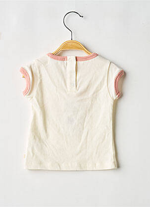 T-shirt coupe droite manches courtes rose LES PETITES CHOSES fille