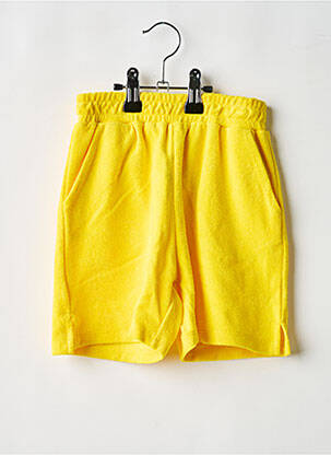 Short stretch taille élastique jaune KENZO garçon