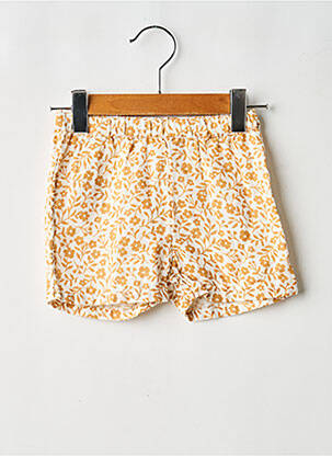 Short taille normale taille élastique beige NOUKIE'S fille