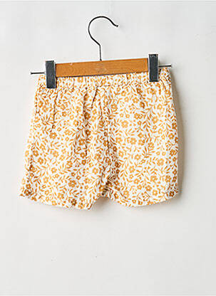 Short taille normale taille élastique beige NOUKIE'S fille