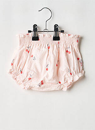 Culotte tissage popeline rose TOCOTO VINTAGE fille