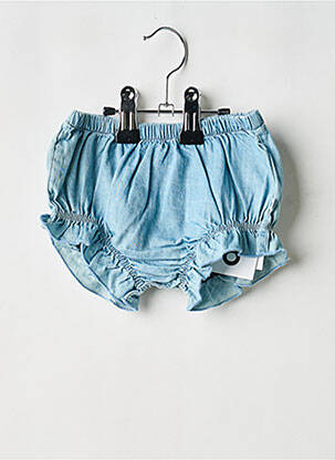 Culotte tissage popeline bleu MOLO fille
