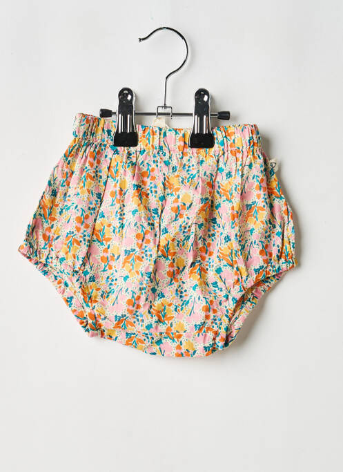 Culotte tissage popeline rose ARSENE fille