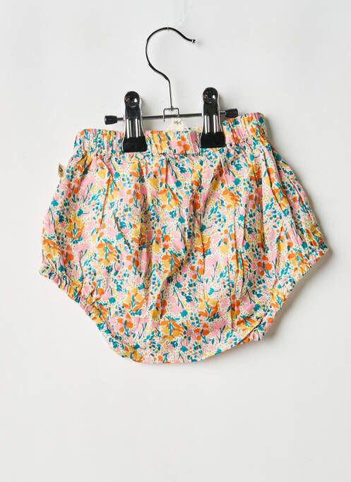 Culotte tissage popeline rose ARSENE fille