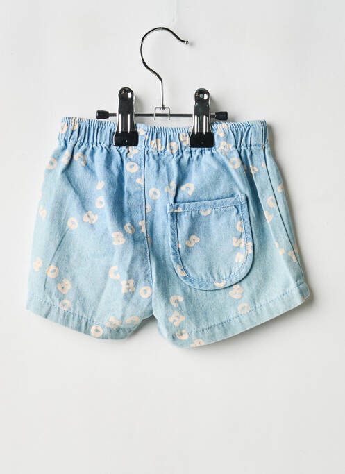 Short tissage denim taille élastique bleu BOBO CHOSES fille