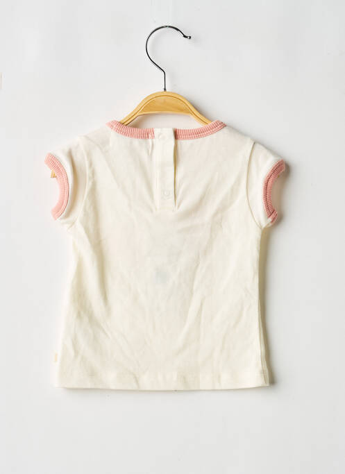 T-shirt coupe droite manches courtes rose LES PETITES CHOSES fille