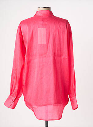 Chemisier coupe fluide manches longues rouge KAFFE femme
