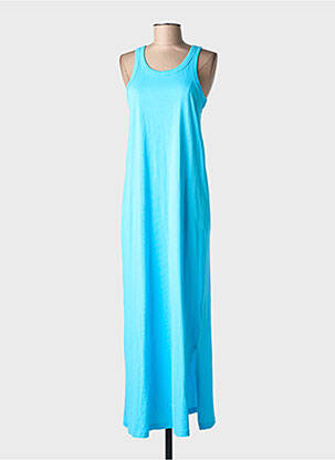 Robe longue sans manche sans manche bleu KAFFE femme
