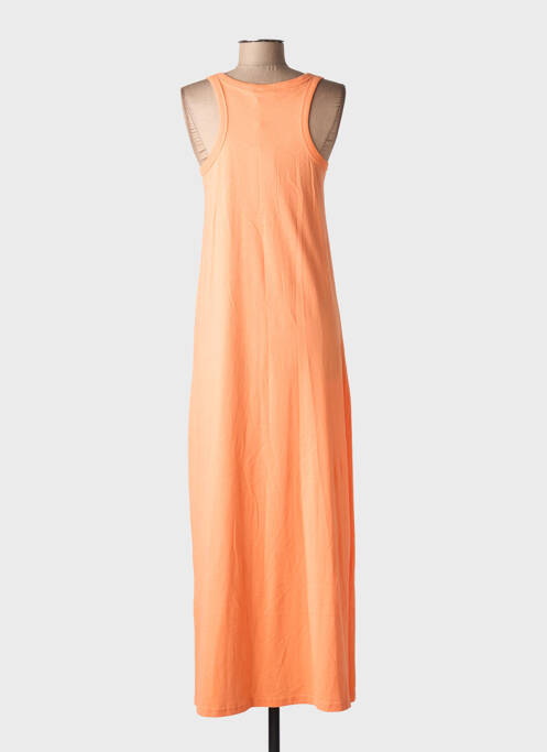 Robe longue sans manche sans manche orange KAFFE femme