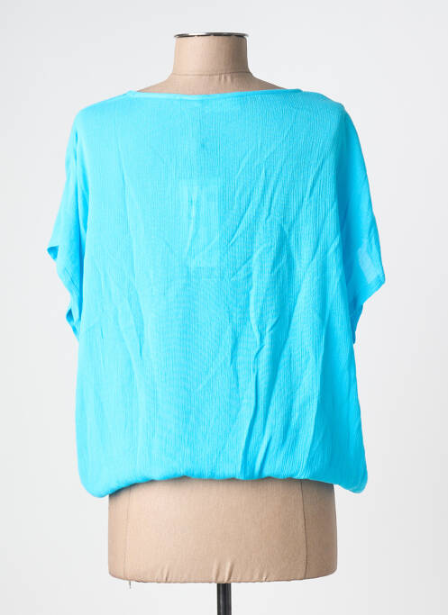 Top manches courtes manches courtes bleu KAFFE femme