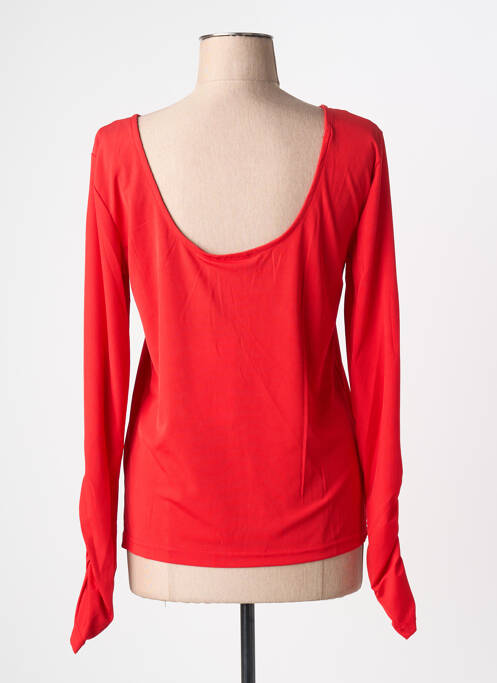 T-shirt manches longues manches longues rouge KAFFE femme