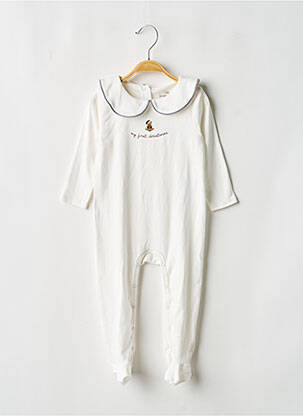 Pyjama manches longues blanc KONGES SLOJD enfant
