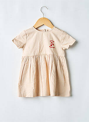 Robe courte manches courtes manches courtes beige LIEWOOD fille
