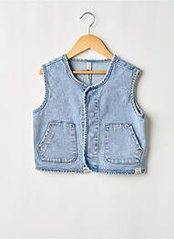 Veste casual col rond bleu THE NEW CHAPTER enfant
