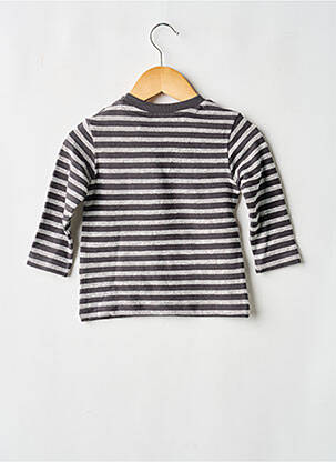 T-shirt manches longues manches longues gris QUAPI garçon