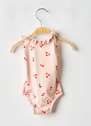 Maillot de bain 1 pièce imprimé fantaisie beige LIEWOOD fille