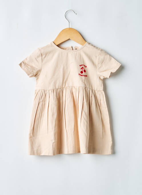 Robe courte manches courtes manches courtes beige LIEWOOD fille