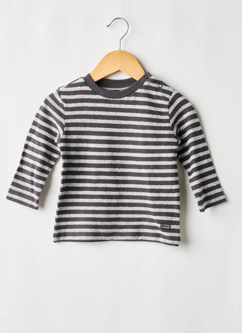 T-shirt manches longues manches longues gris QUAPI garcon