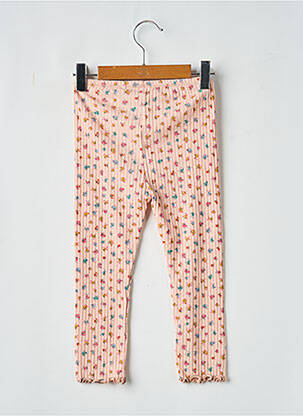 Legging imprimé fleurs taille élastique rose KONGES SLOJD fille