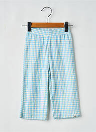 Pantalon droit coupe droite taille élastique bleu THE NEW CHAPTER fille