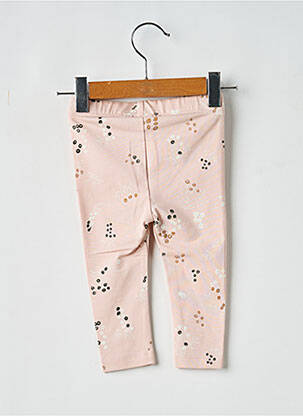 Legging imprimé fantaisie taille élastique rose QUAPI fille