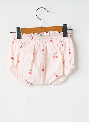 Short taille normale taille élastique rose TOCOTO VINTAGE fille