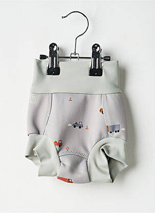 Slip de bain imprimé fantaisie gris LIEWOOD garçon