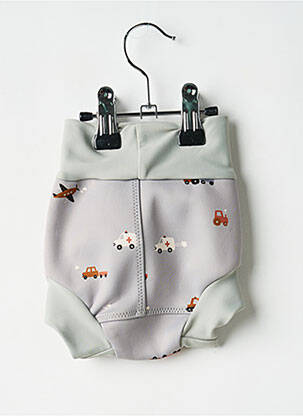 Slip de bain imprimé fantaisie gris LIEWOOD garçon