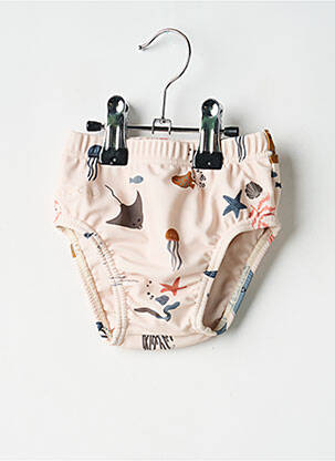 Slip de bain imprimé fantaisie beige LIEWOOD garçon