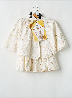 Accessoire divers imprimé fantaisie beige FABELAB fille