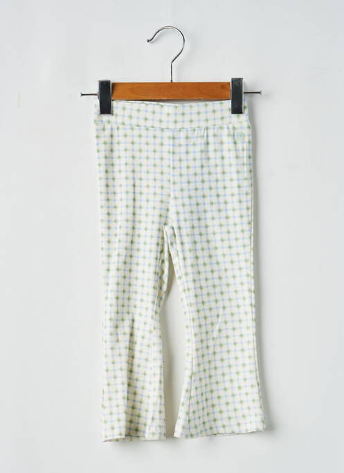 Legging stretch taille élastique bleu QUAPI fille