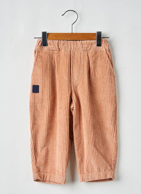Pantalon droit coupe droite taille ajustable orange LIEWOOD garcon