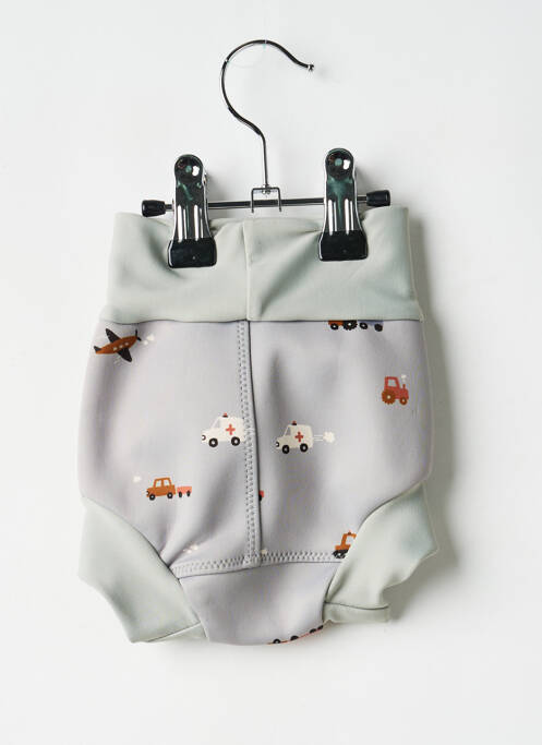 Slip de bain imprimé fantaisie gris LIEWOOD garcon