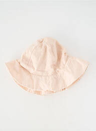 Chapeau fermeture liens à nouer rose KONGES SLOJD fille