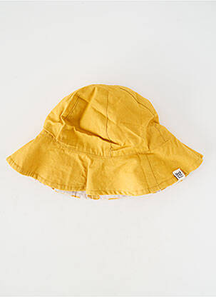 Chapeau tissage popeline jaune LIEWOOD fille