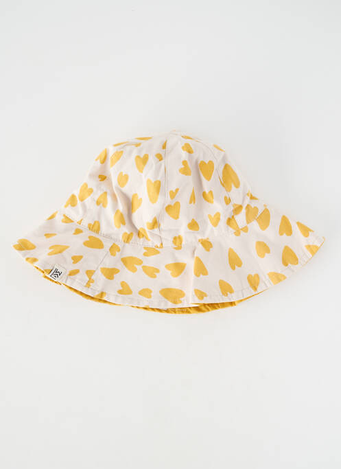 Chapeau tissage popeline jaune LIEWOOD fille