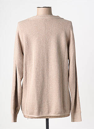 Pull coupe droite manches longues beige CECIL femme