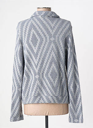 Gilet manches longues manches longues gris CECIL femme